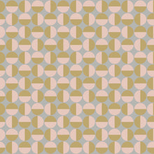 1775 Arne Jacobsen Vertigo Pink and Grey Wallpaper by Boråstapeter