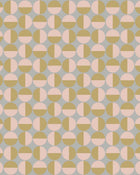 1775 Arne Jacobsen Vertigo Pink and Grey Wallpaper by Boråstapeter
