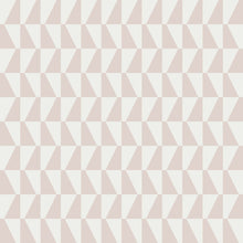 1780 Arne Jacobsen Trapez Pink and White Wallpaper by Boråstapeter