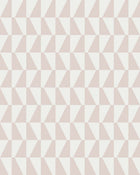 1780 Arne Jacobsen Trapez Pink and White Wallpaper by Boråstapeter
