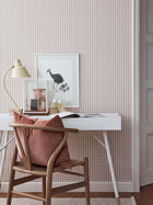 1782 Arne Jacobsen Arne Pink Wallpaper by Boråstapeter