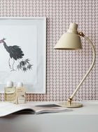 1782 Arne Jacobsen Arne Pink Wallpaper by Boråstapeter