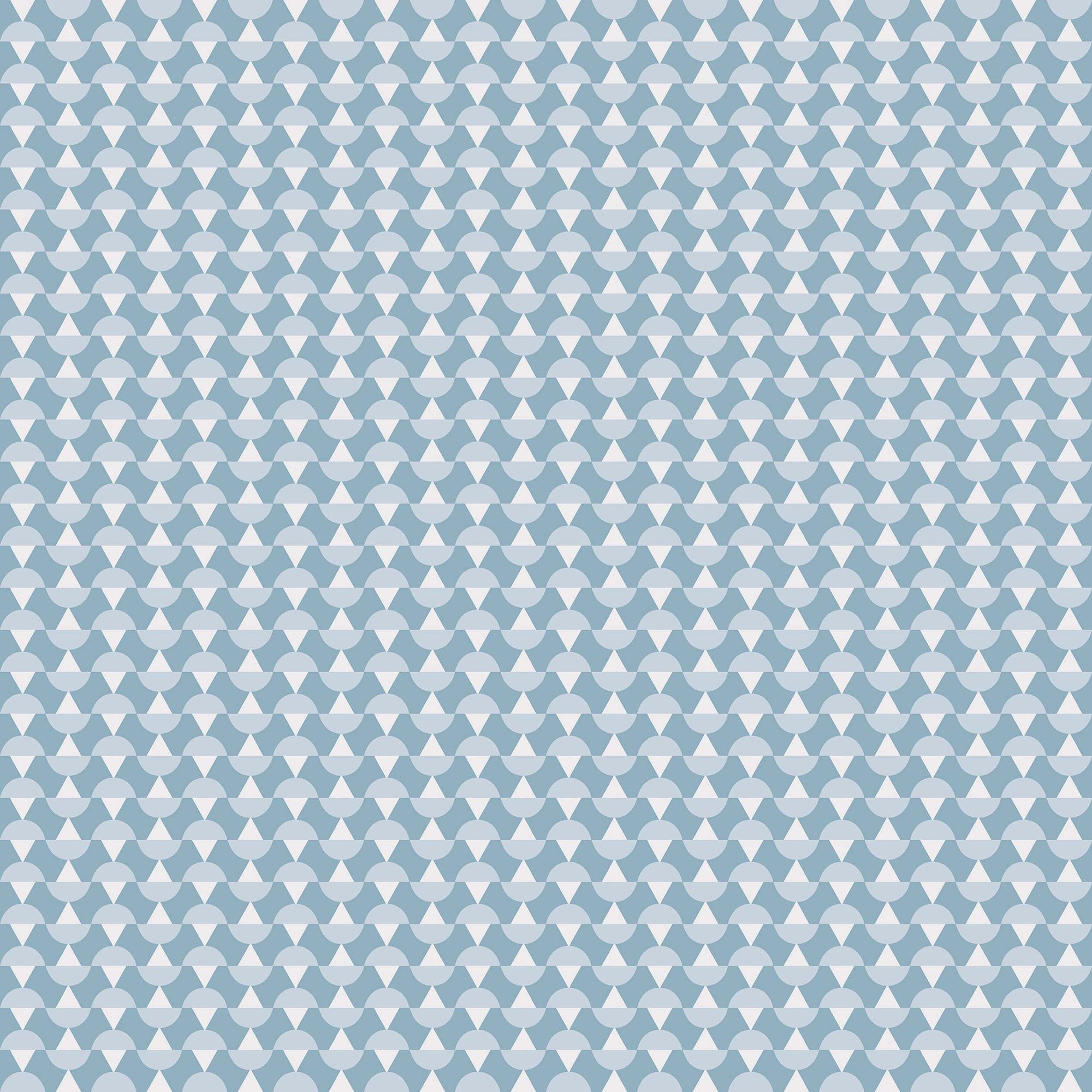 1784 Arne Jacobsen Arne Blue Wallpaper by Boråstapeter