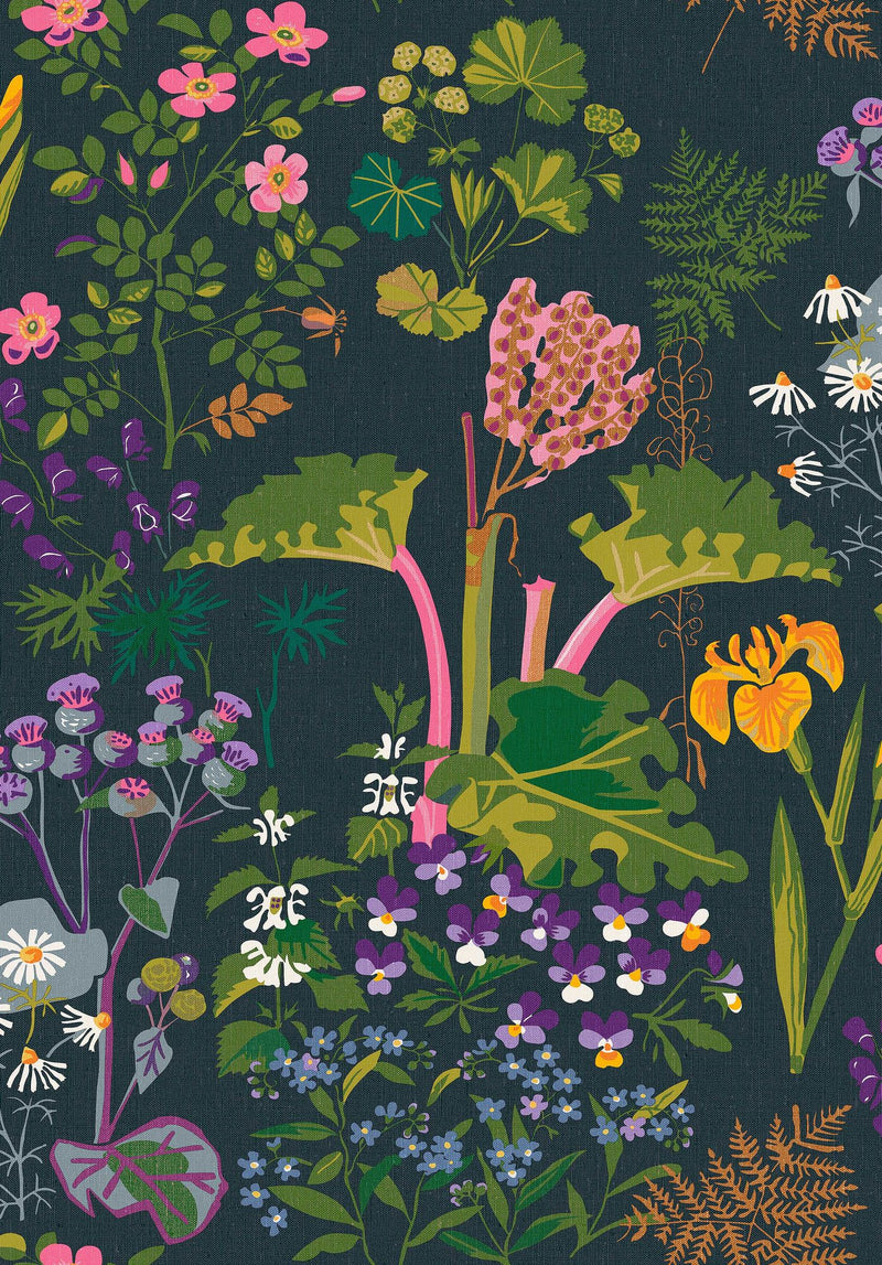 1791 Gocken Jobs Rabarber Multicoloured Icons Wallpaper by Boråstapeter