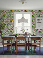 1792 Gocken Jobs Rabarber Multi and White Wallpaper by Boråstapeter