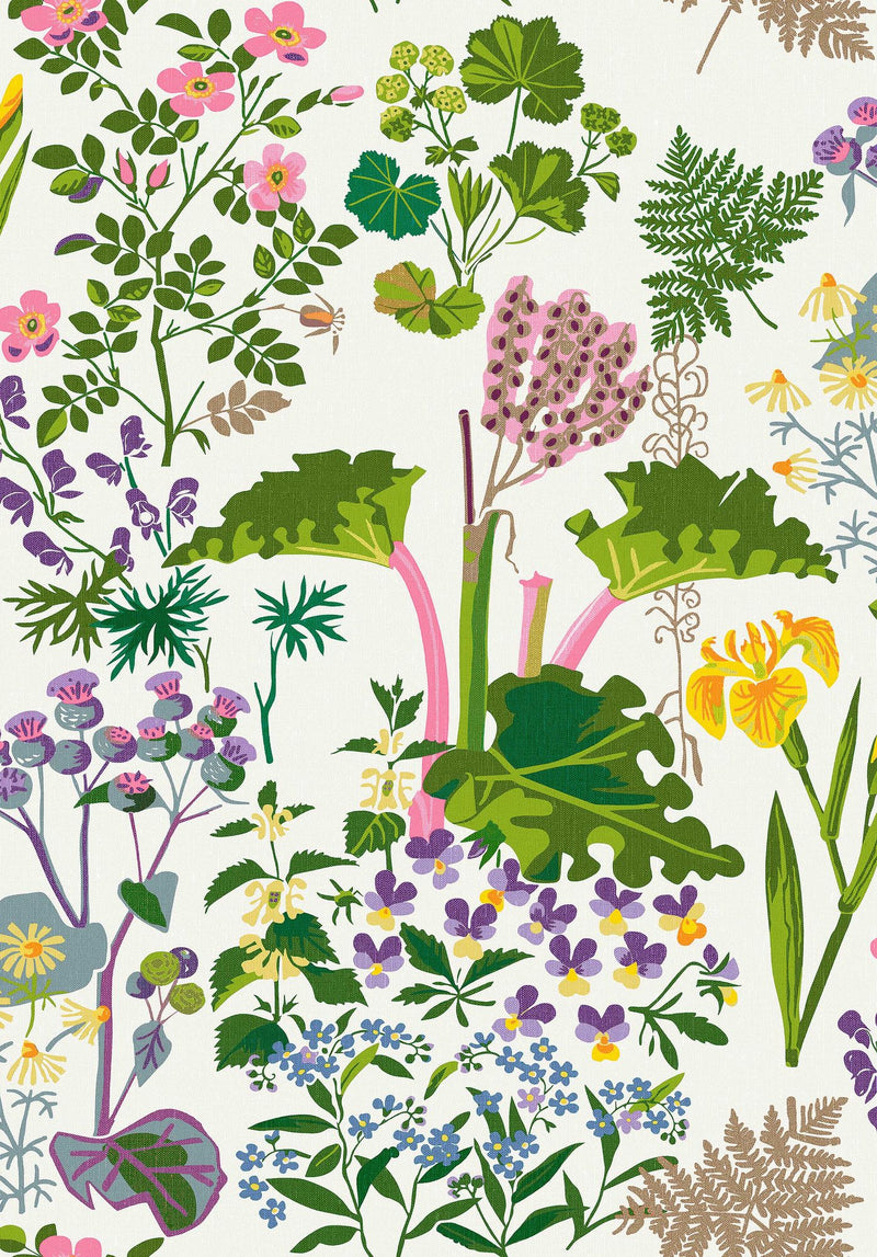 1792 Gocken Jobs Rabarber Multicoloured Icons Wallpaper by Boråstapeter