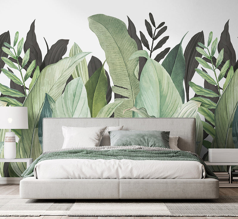 18001 Tropical Forest Coconut Wall Mural By Hohenberger