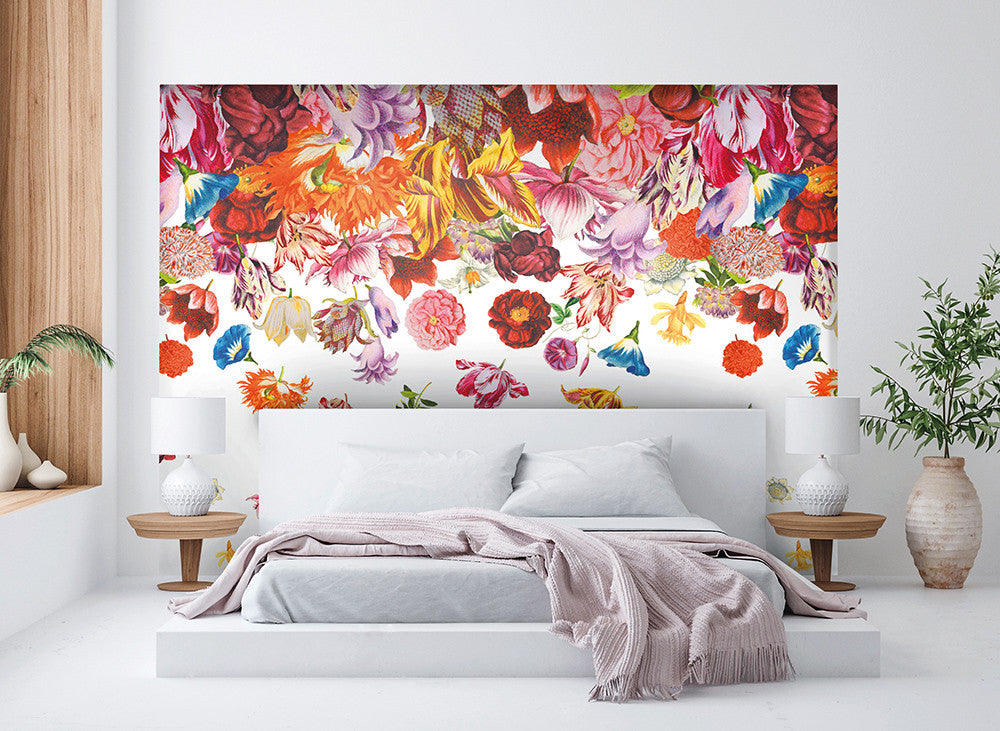 18003 Flower Rain Tropical Wall Mural Coconut By Hohenberger