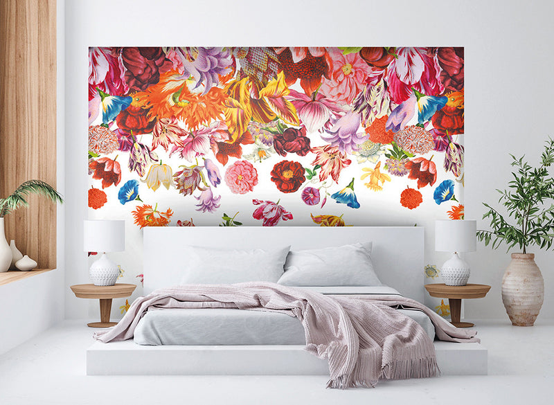 18003 Flower Rain Tropical Wall Mural Coconut By Hohenberger