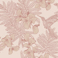 Hummingbird Aurora Wallpaper by 1838 Wallcoverings
