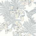 Hummingbird Aurora Wallpaper by 1838 Wallcoverings