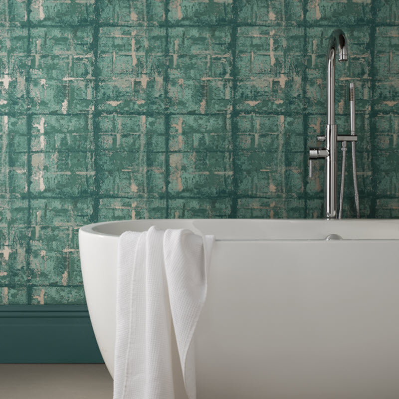 1804-120-03 Patina Aurora Wallpaper by 1838 Wallcoverings