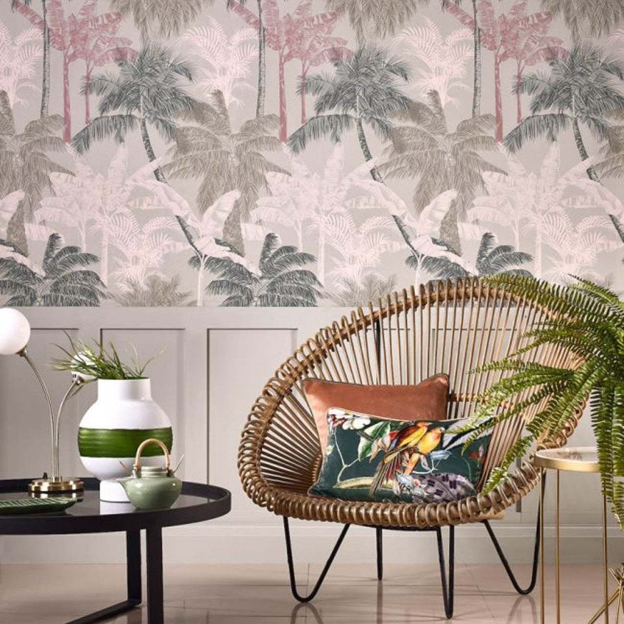 St Vincent Caribbean Wallpaper by Prestigious Textiles