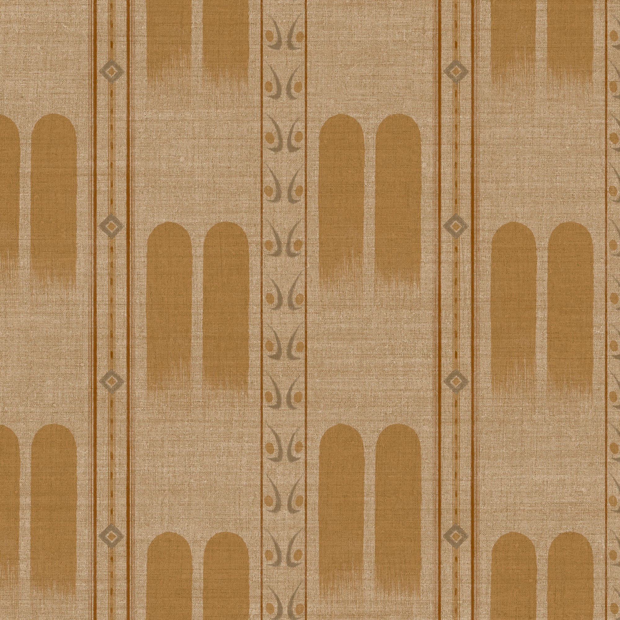 18300 Poona Cinnamon Indienne Wallpaper by Arte