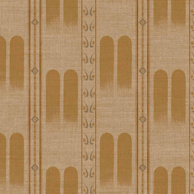 18300 Poona Cinnamon Indienne Wallpaper by Arte