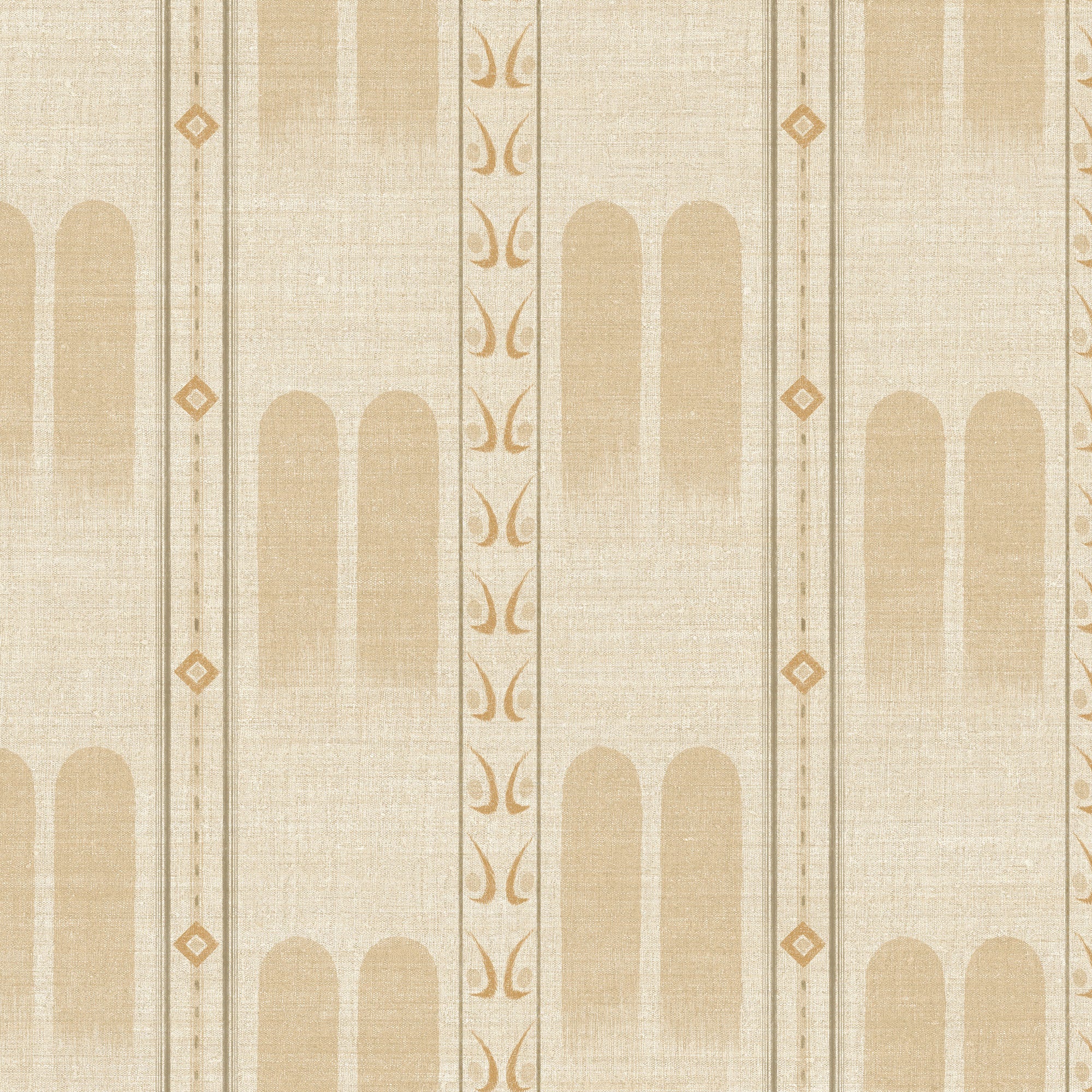 18302 Poona Cream Indienne Wallpaper by Arte