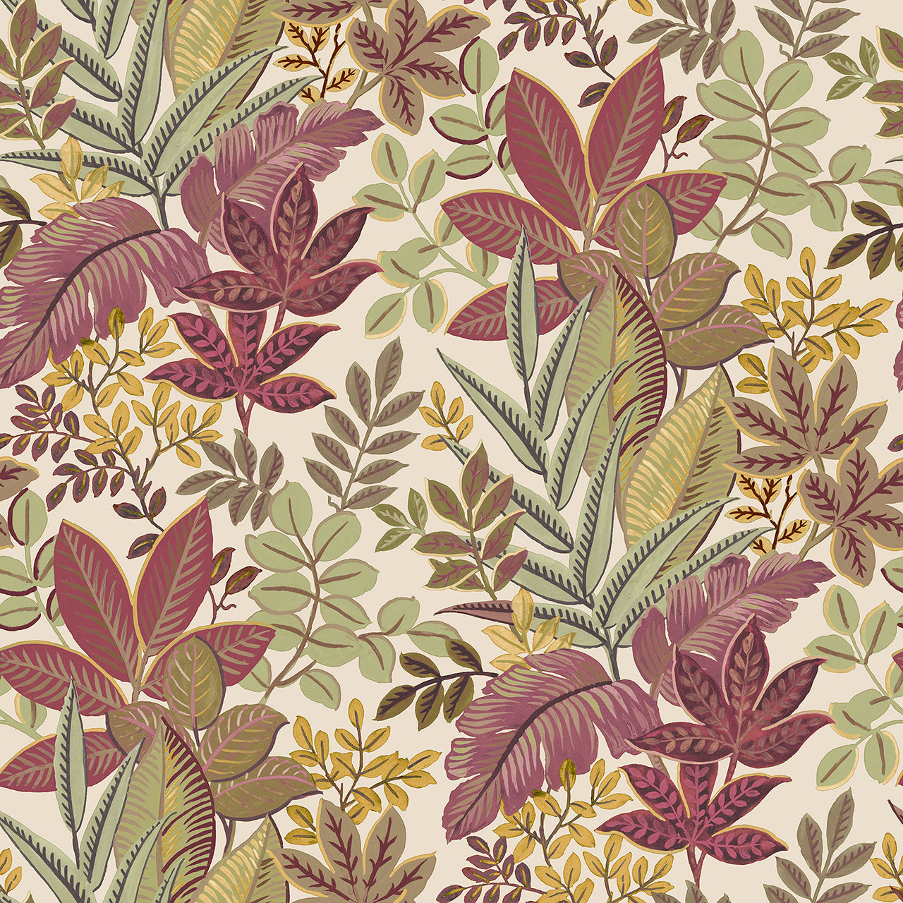 18508 Foliage Into The Wild Wallpaper by Galerie