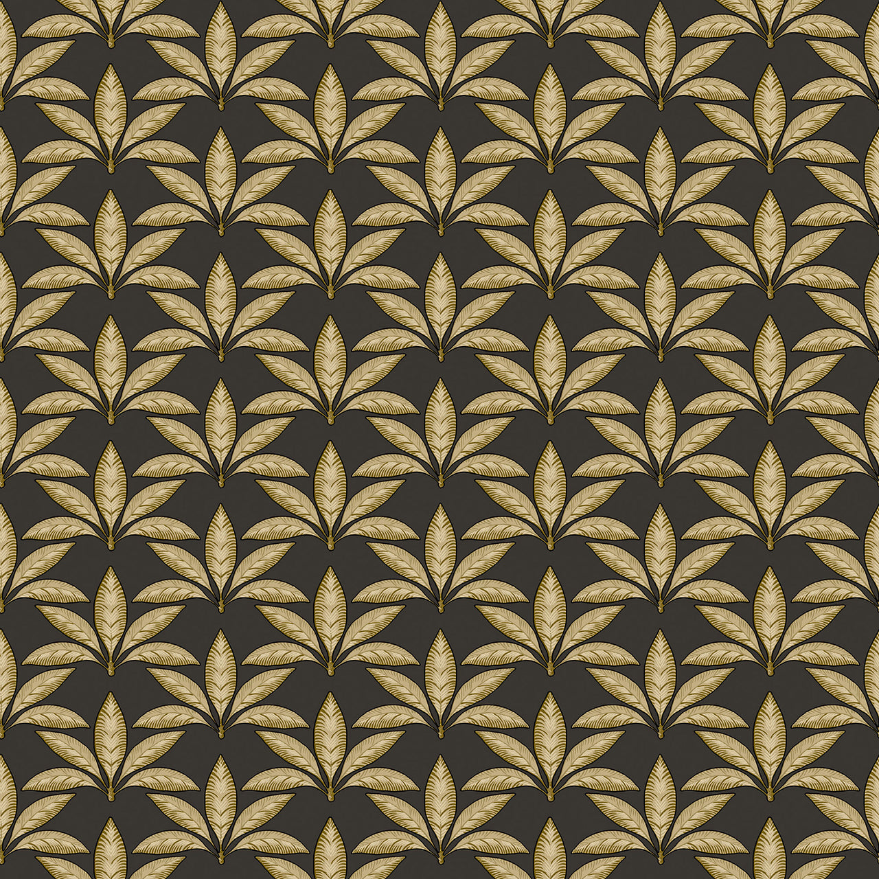 18515 Leaf Motif Into The Wild Wallpaper by Galerie