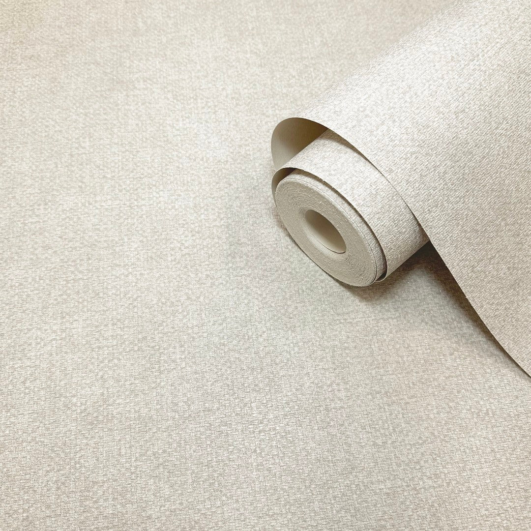 1851 Textured Glitter Ivory wallpaper by Belgravia