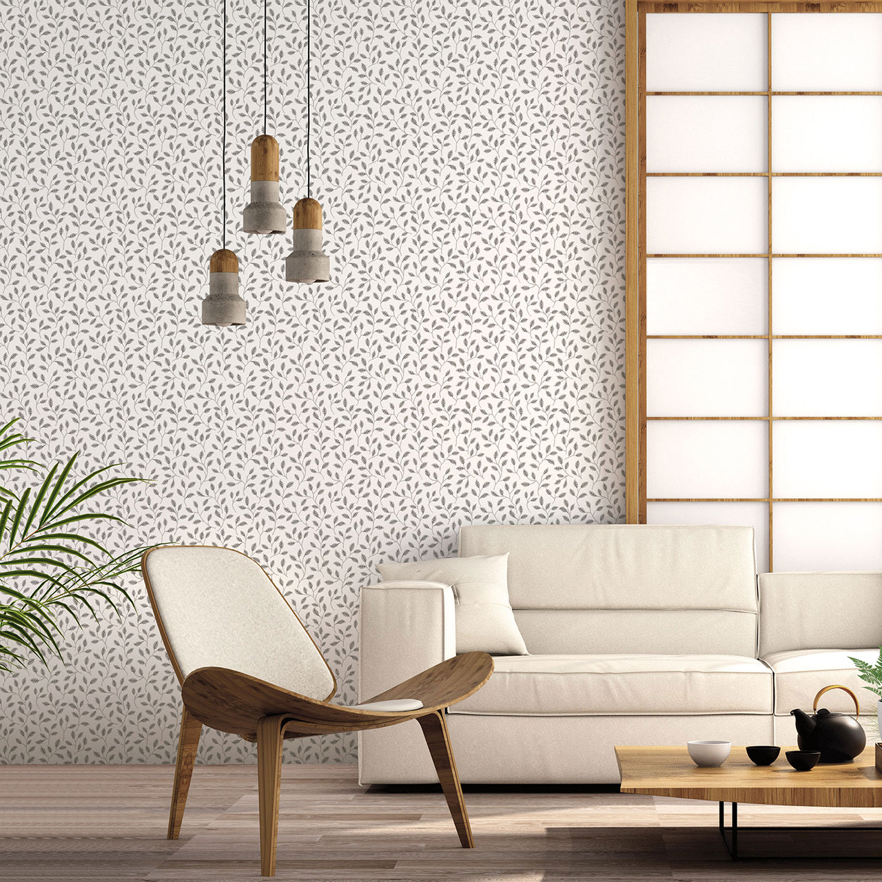 18527 Trailing Leaf Into The Wild Wallpaper by Galerie