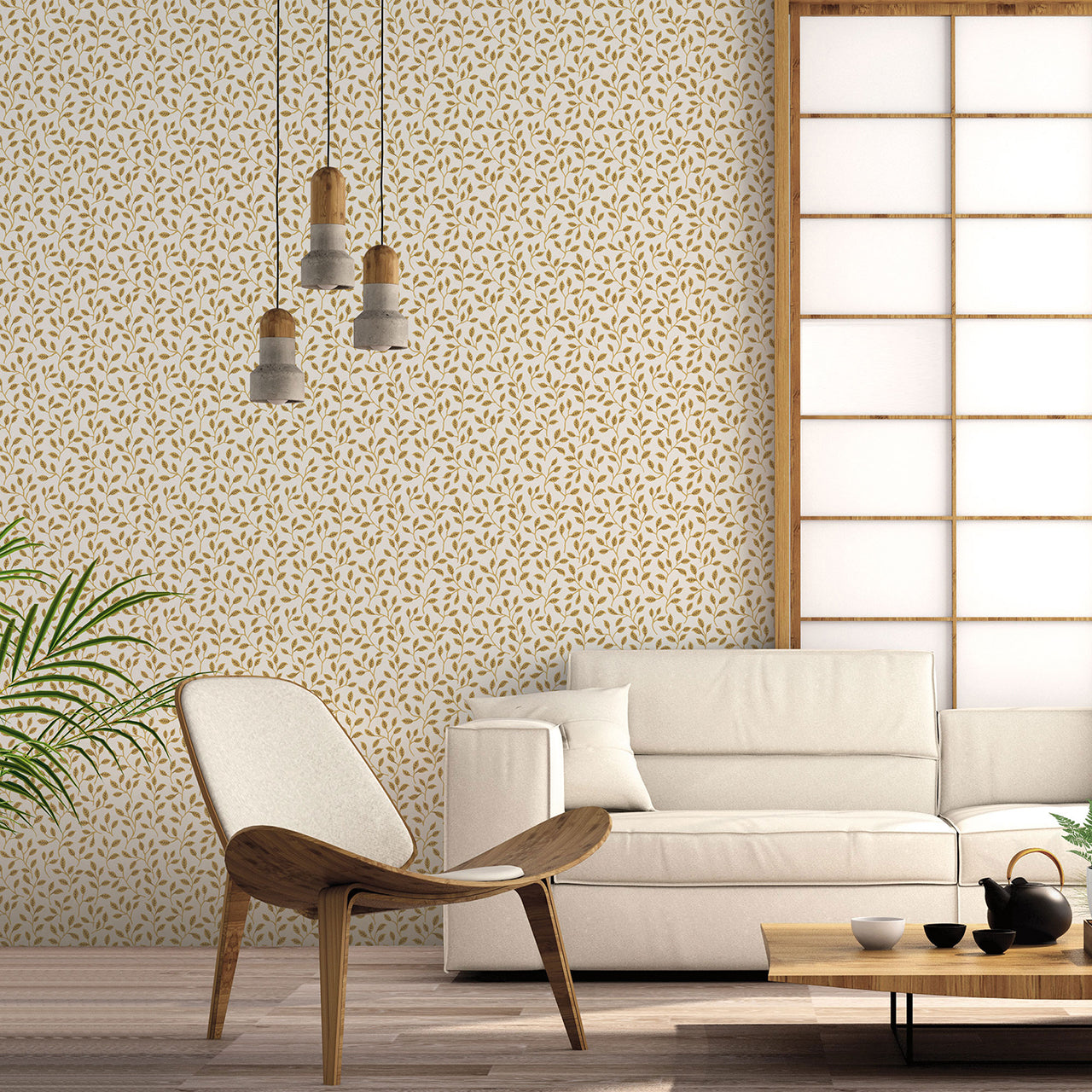 18528 Trailing Leaf Into The Wild Wallpaper by Galerie