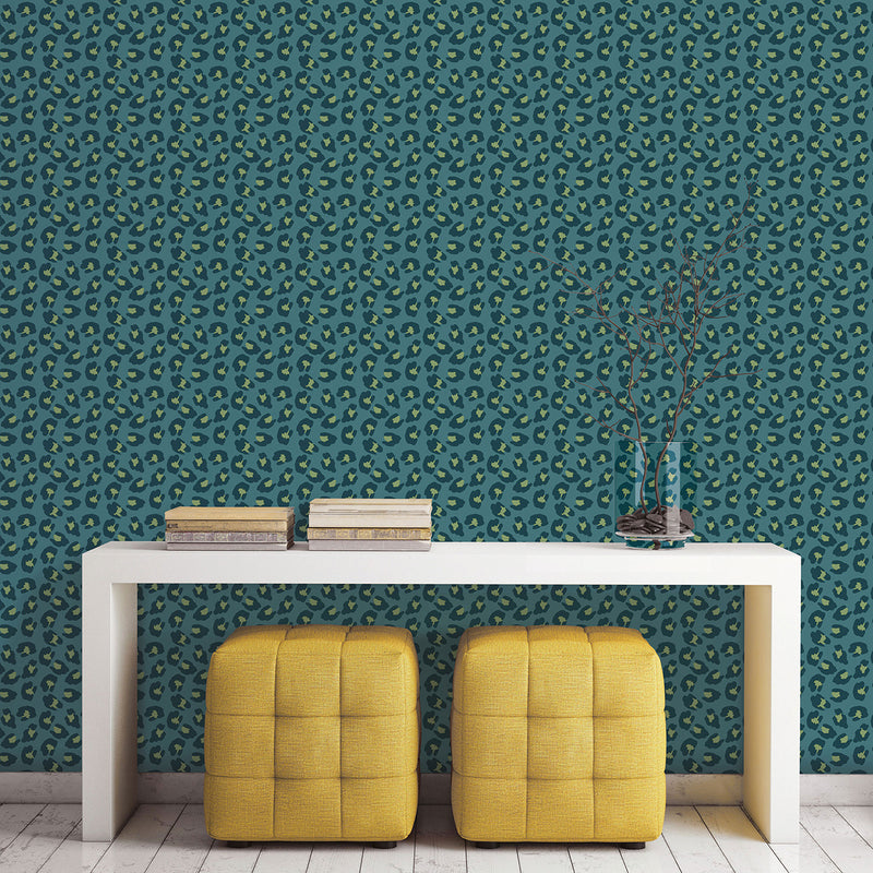 18535 Leopard Print Into The Wild Wallpaper by Galerie