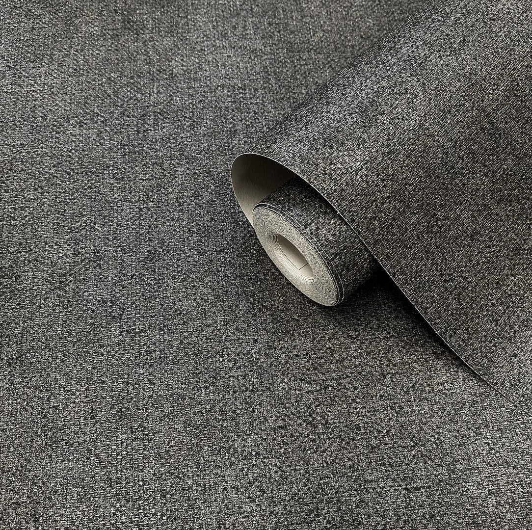 1853 Textured Glitter Dark Grey wallpaper by Belgravia