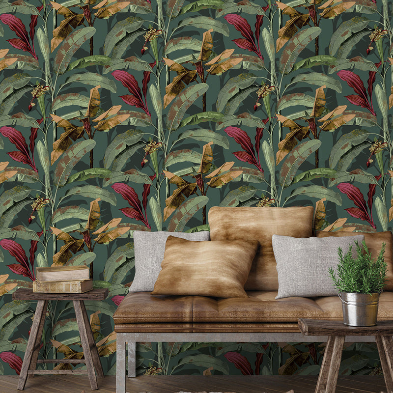 18544 Banana Tree Into The Wild Wallpaper by Galerie
