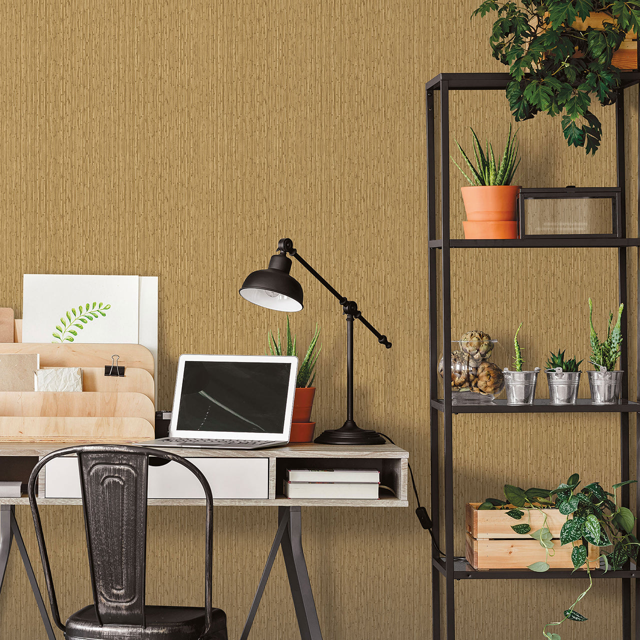 18573 Bamboo Into The Wild Wallpaper by Galerie