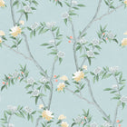 1900-1 Chinoiserie Spring Blossom Wallpaper By Galerie