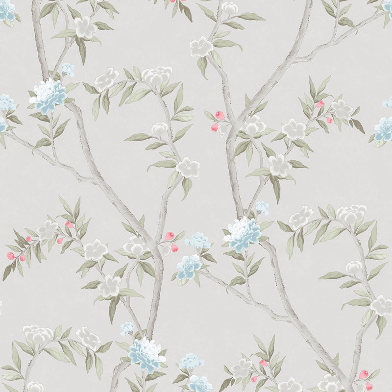 1900-2 Chinoiserie Spring Blossom Wallpaper By Galerie
