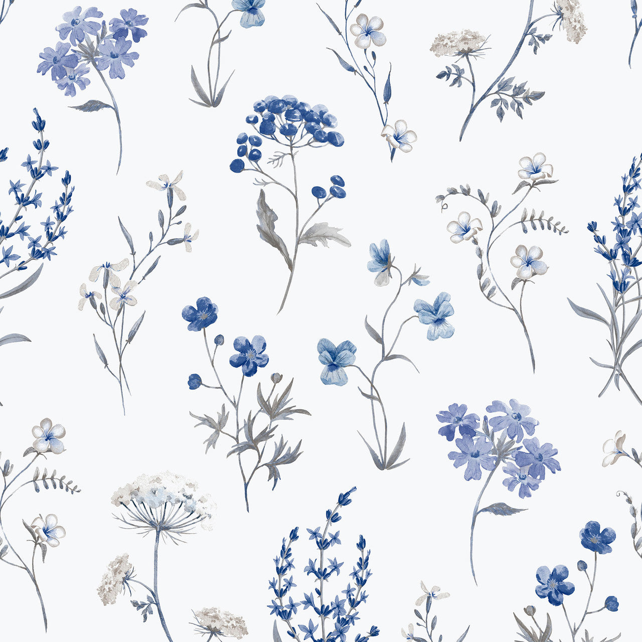 1901-1 Botanical Spring Blossom Wallpaper By Galerie