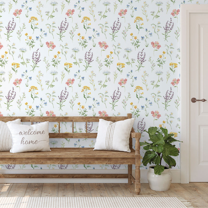 1901-2 Botanical Spring Blossom Wallpaper By Galerie