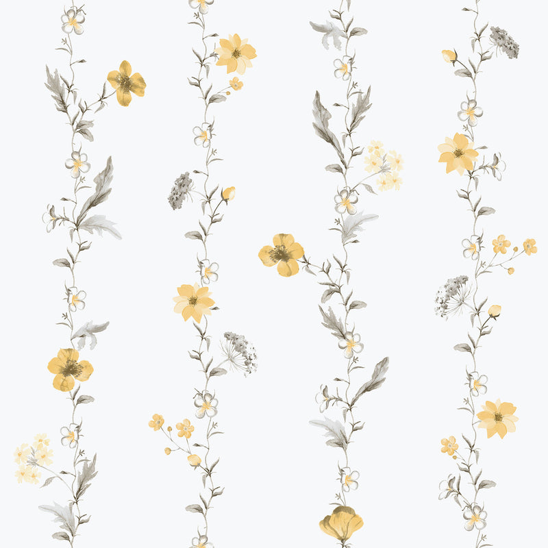 1902-2 Vertical Garden Spring Blossom Wallpaper By Galerie