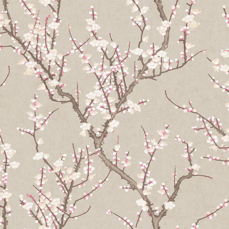 1903-3 Sakura Tree Spring Blossom Wallpaper By Galerie