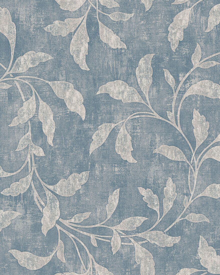1904 Rosewood Night Dark Blue Dreamy Escape Wallpaper by Boråstapeter