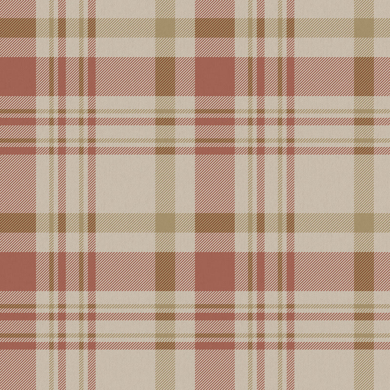 1906-4 Plaid Spring Blossom Wallpaper By Galerie