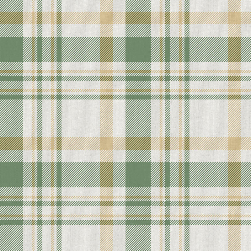 1906-5 Plaid Spring Blossom Wallpaper By Galerie
