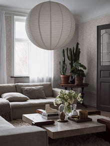 1906 Rosewood Night Light Beige Dreamy Escape Wallpaper by Boråstapeter