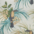 1907-135-03 Le Toucan Emerald Elodie Wallpaper by 1838 Wallcoverings
