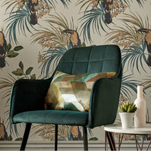 1907-135-03 Le Toucan Emerald Elodie Wallpaper by 1838 Wallcoverings