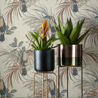 1907-135-04 Le Toucan Amber Glow Elodie Wallpaper by 1838 Wallcoverings
