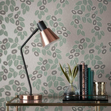 1907-136-04 Rosetta Neo Mint Elodie Wallpaper by 1838 Wallcoverings