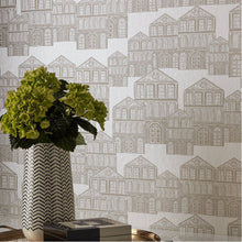 1907-137-01 Maison Ivory Elodie Wallpaper by 1838 Wallcoverings