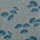 1907-138-01 Clarice Soft Blue Elodie Wallpaper by 1838 Wallcoverings