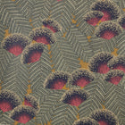 1907-138-03 Clarice Jet Elodie Wallpaper by 1838 Wallcoverings