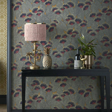 1907-138-03 Clarice Jet Elodie Wallpaper by 1838 Wallcoverings