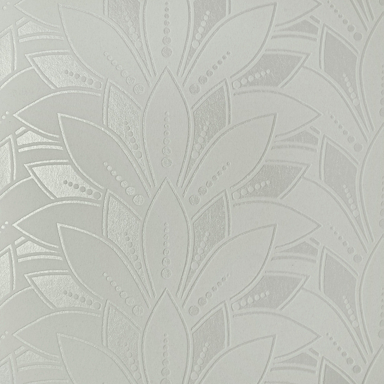 1907-139-02 Astoria Ivory Elodie Wallpaper by 1838 Wallcoverings
