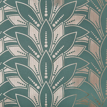 1907-139-05 Astoria Neo Mint Elodie Wallpaper by 1838 Wallcoverings