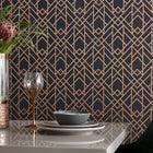 1907-140-03 Metro Jet Elodie Wallpaper by 1838 Wallcoverings